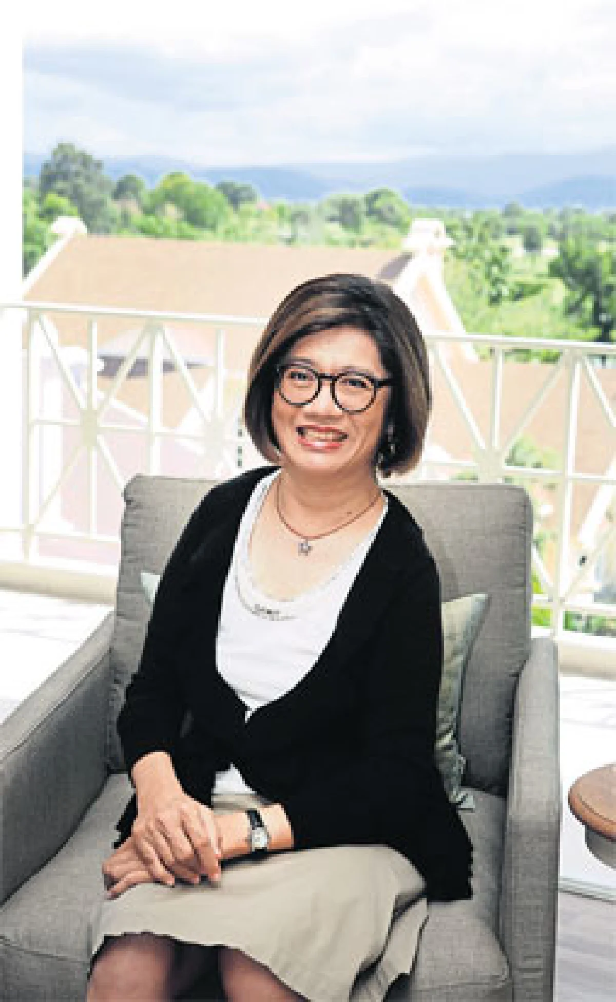 งามพรรณ เวชชาชีวะ กับบ้านรับลมใกล้ชิดธรรมชาติ