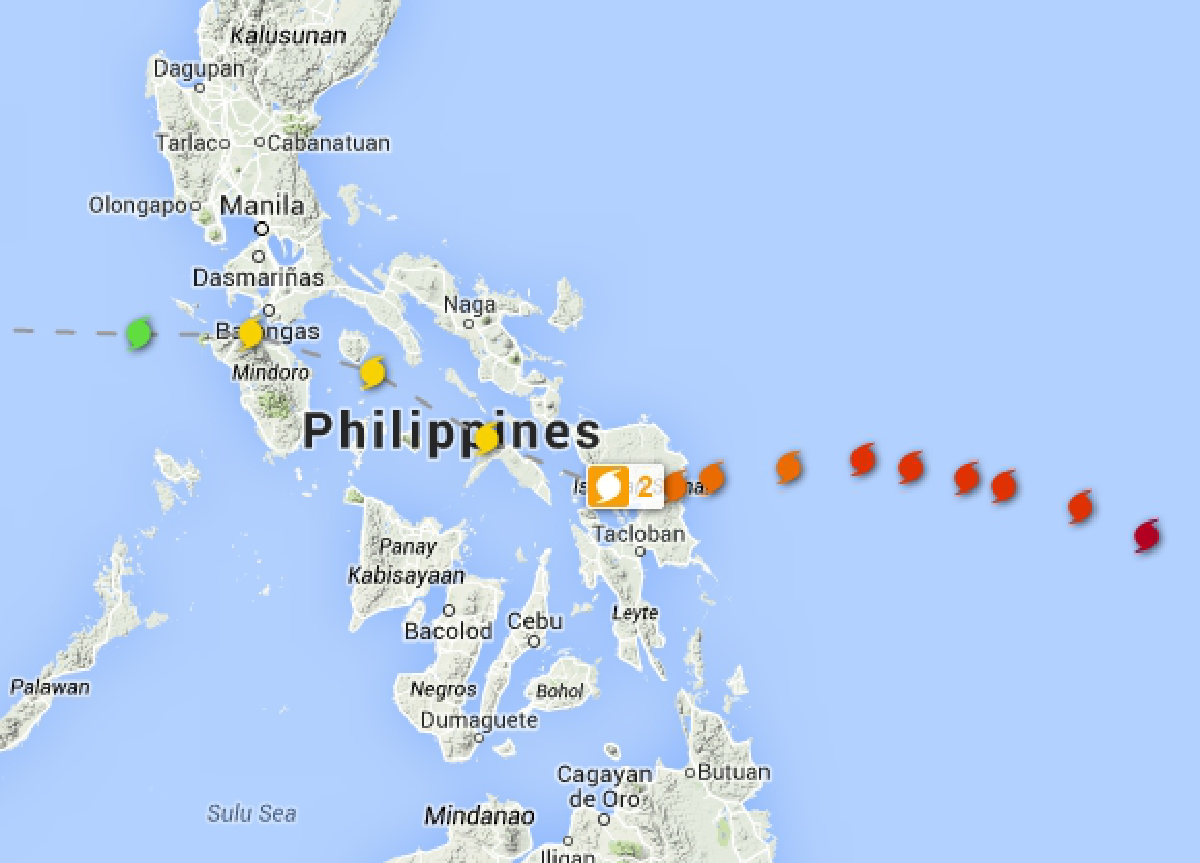 Hagupit now a tropical depression  (Updated Tuesday)
