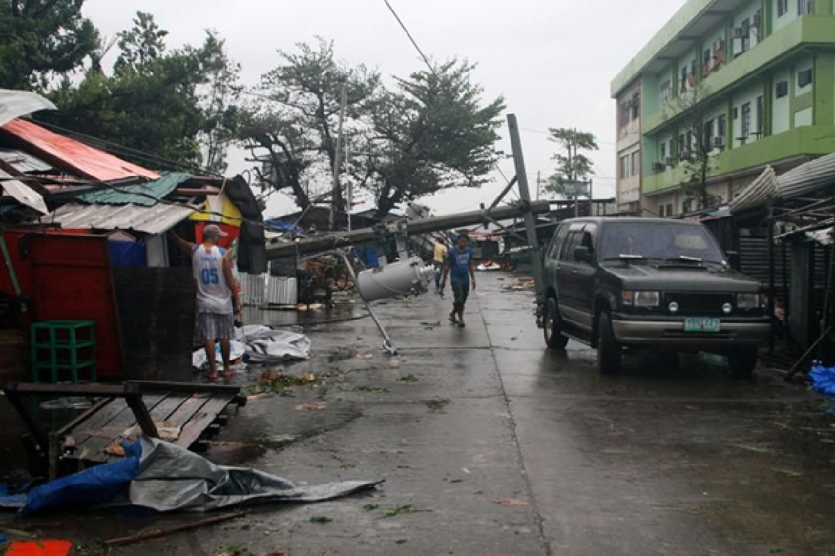 Hagupit now a tropical depression  (Updated Tuesday)
