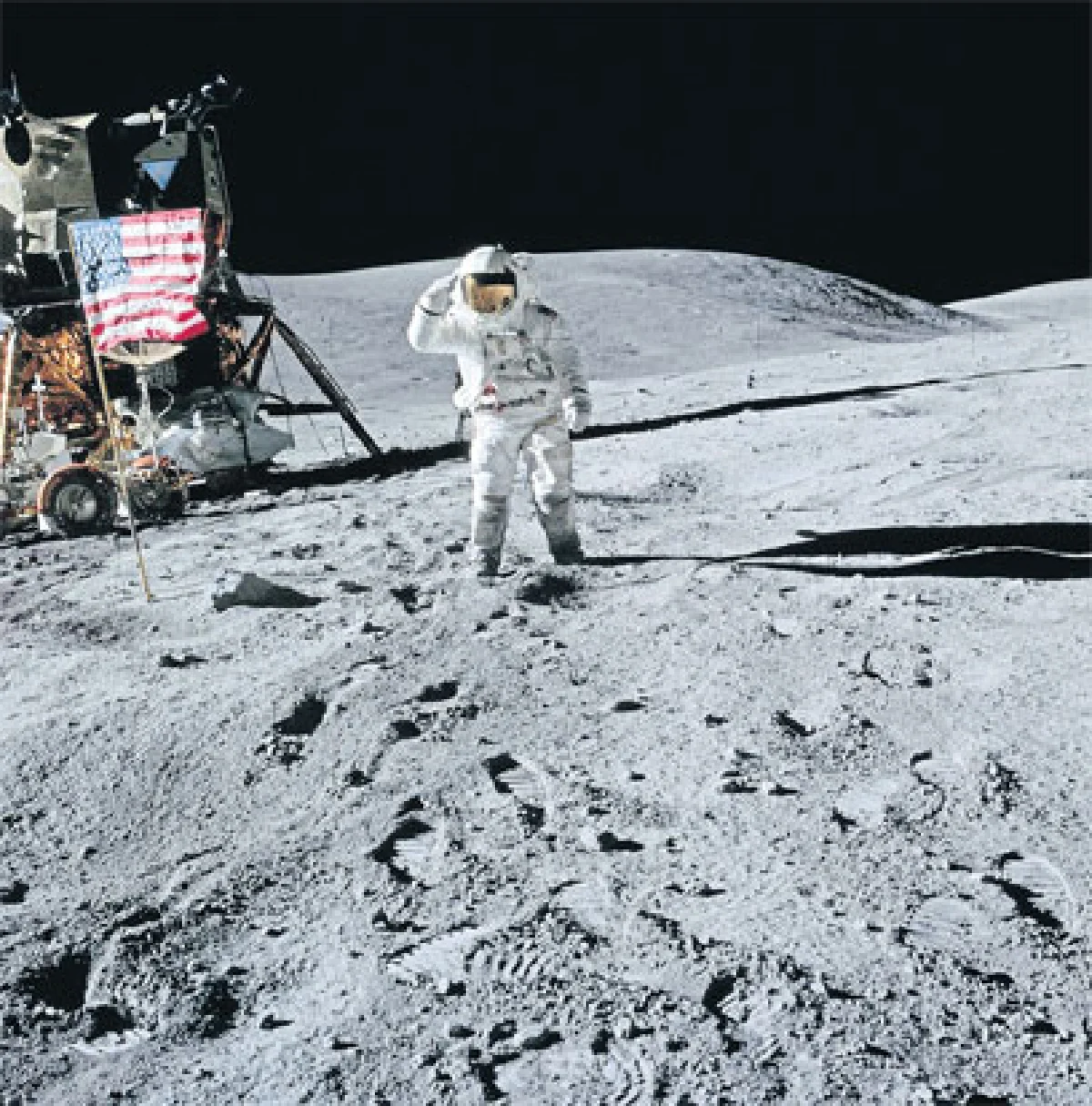 ชาร์ลี ดุค ผู้เหยียบดวงจันทร์