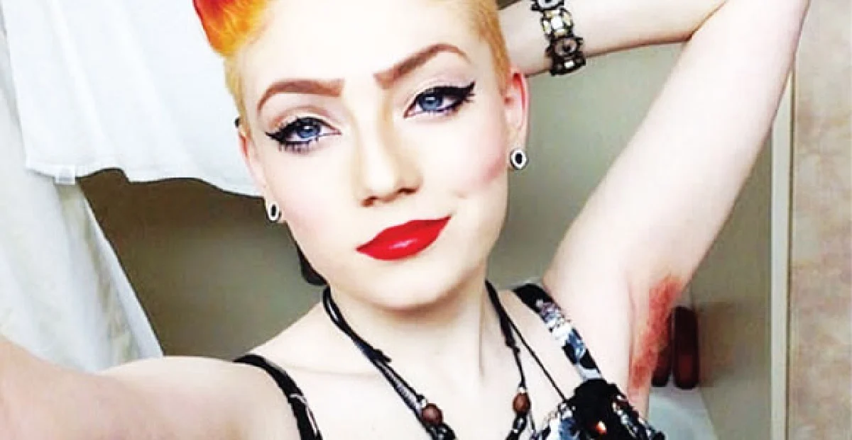 ย้อมขนรักแร้