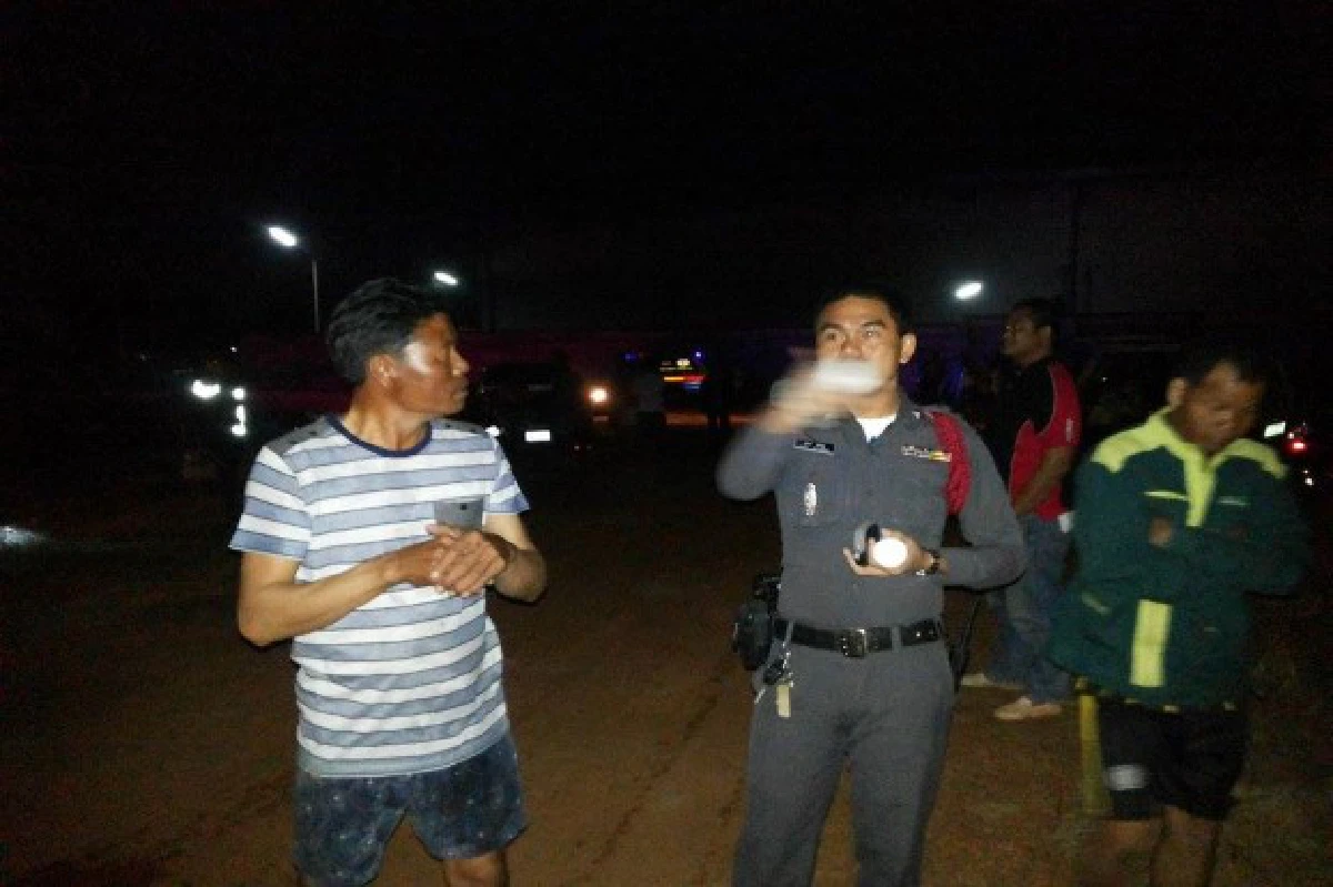 ไฟไหม้แคมป์คนงานก่อสร้างแลคตาซอย