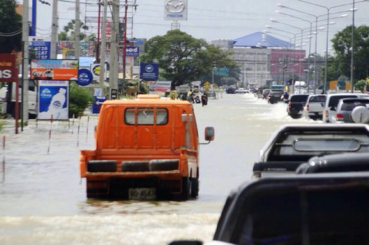 ชมภาพปัตตานีจมท่วมทั้งเมือง