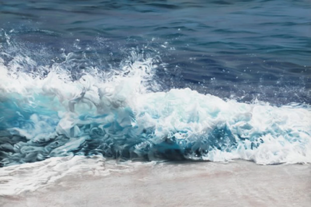 สวยเหมือนจริง!ภาพวาดสีชอล์ก จรดปลายด้วยนิ้วมือ