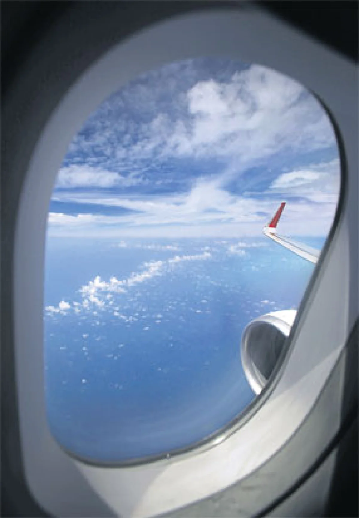 เวิ้งฟ้าริมหน้าต่างเครื่องบิน...