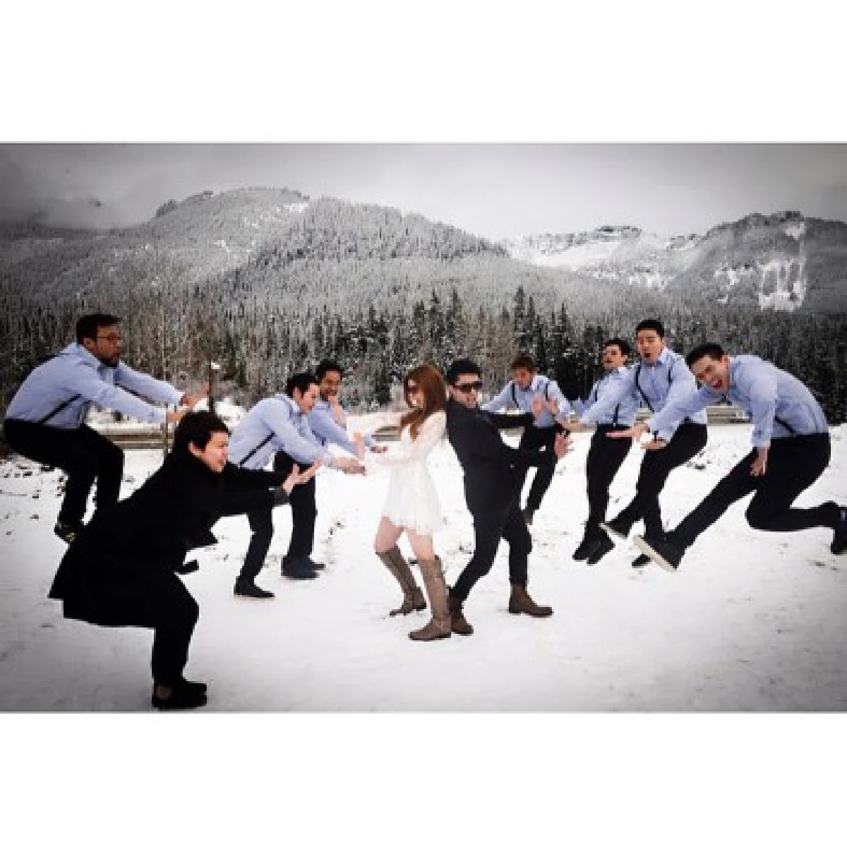 หวานกลางหิมะ! เผยภาพพรีเวดดิ้ง "อั๋น-เจนนี่"