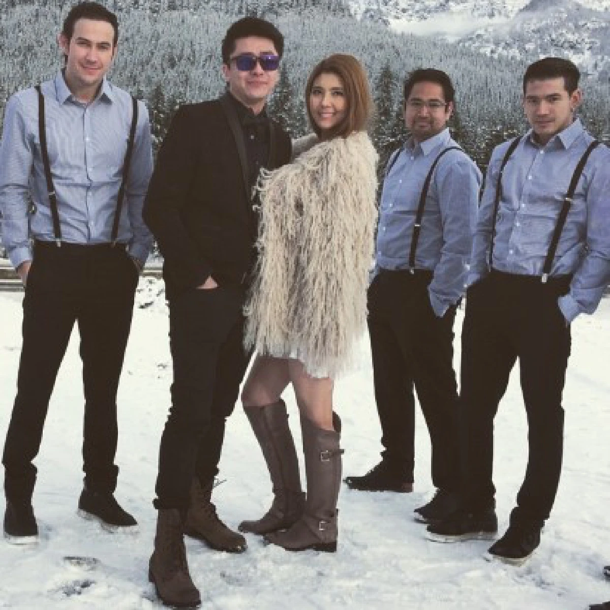 หวานกลางหิมะ! เผยภาพพรีเวดดิ้ง "อั๋น-เจนนี่"