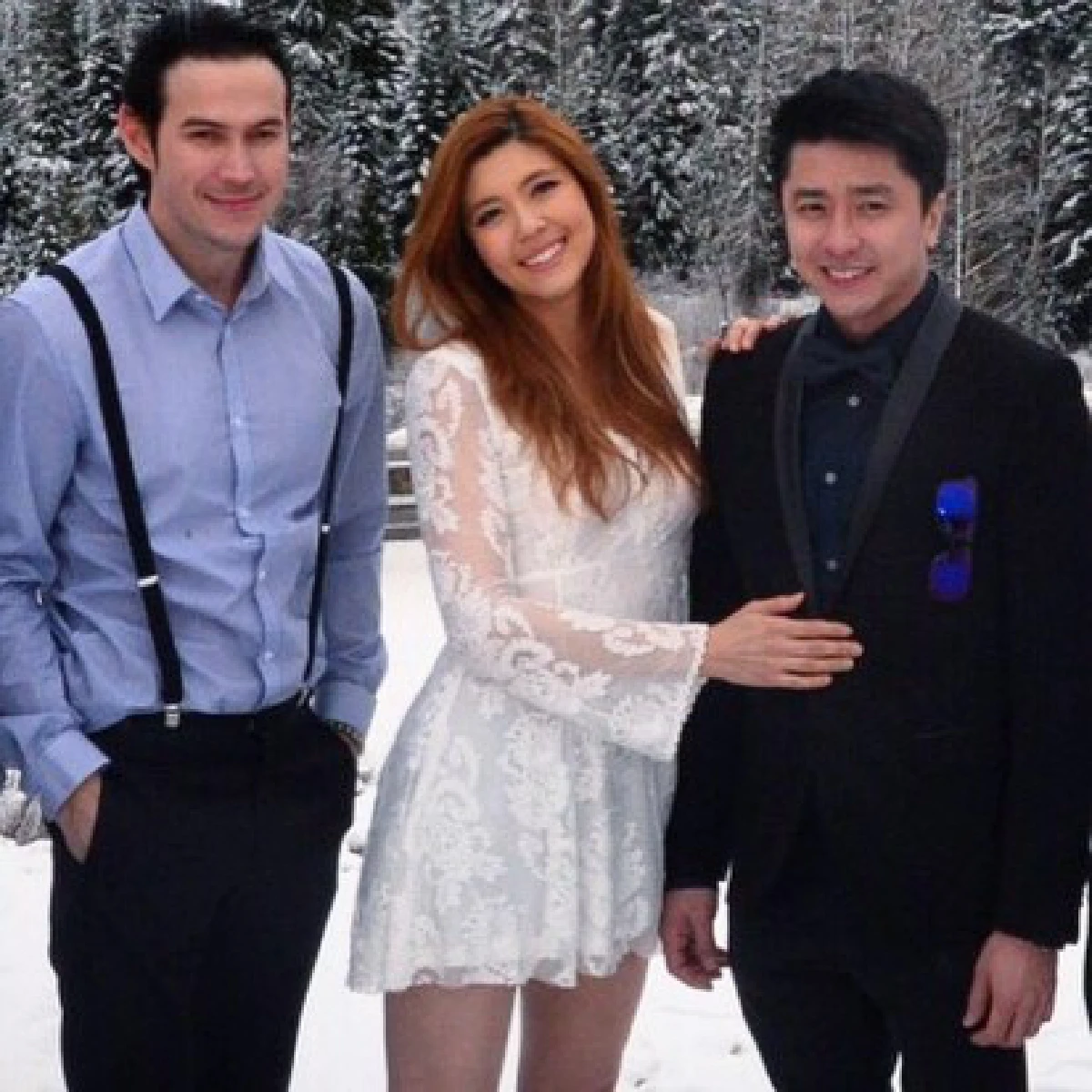 หวานกลางหิมะ! เผยภาพพรีเวดดิ้ง "อั๋น-เจนนี่"