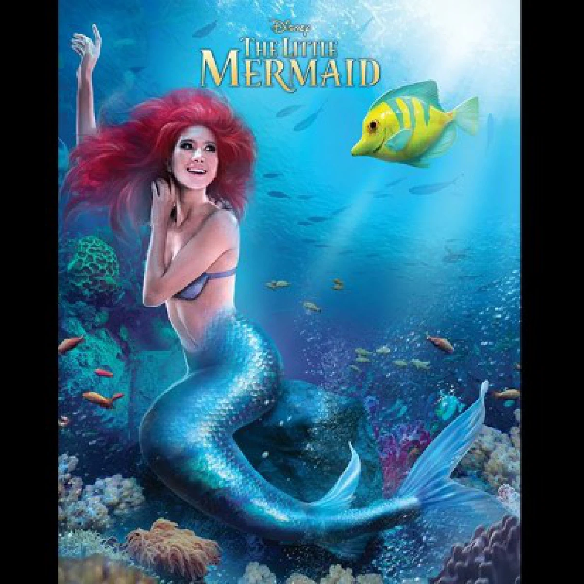 แก้ม เดอะสตาร์ โกอินเตอร์ ถ่ายแบบกับDisney
