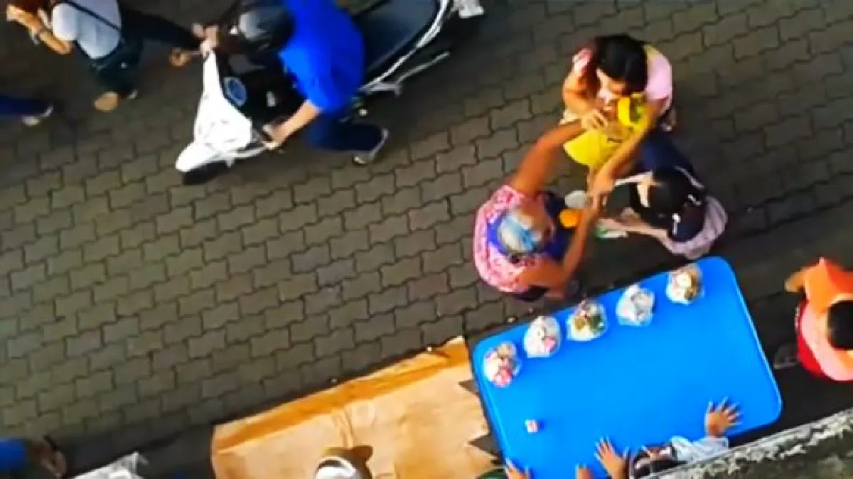 Aggressive & dangerous street vendors (video)