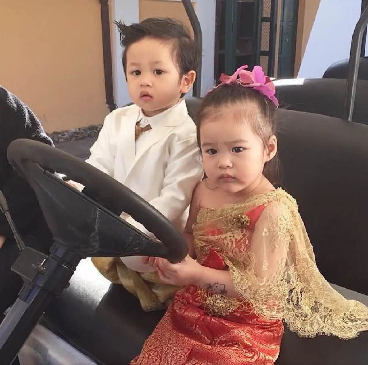 "น้องโปรด-น้องนิริน"คู่จิ้นตัวจิ๋ว!จอมขโมยซีน