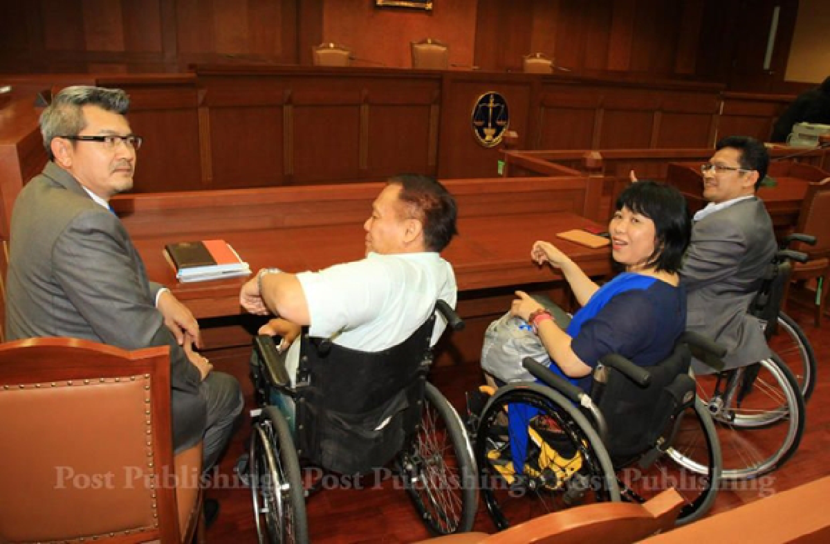 The disabled win one