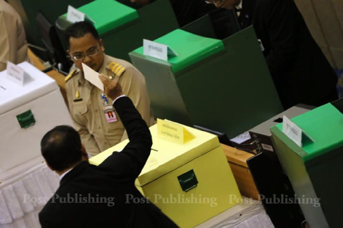 Yingluck down, Somsak, Nikhom survive (Updated)