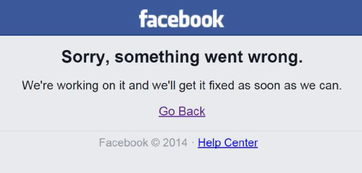 Facebook down worldwide