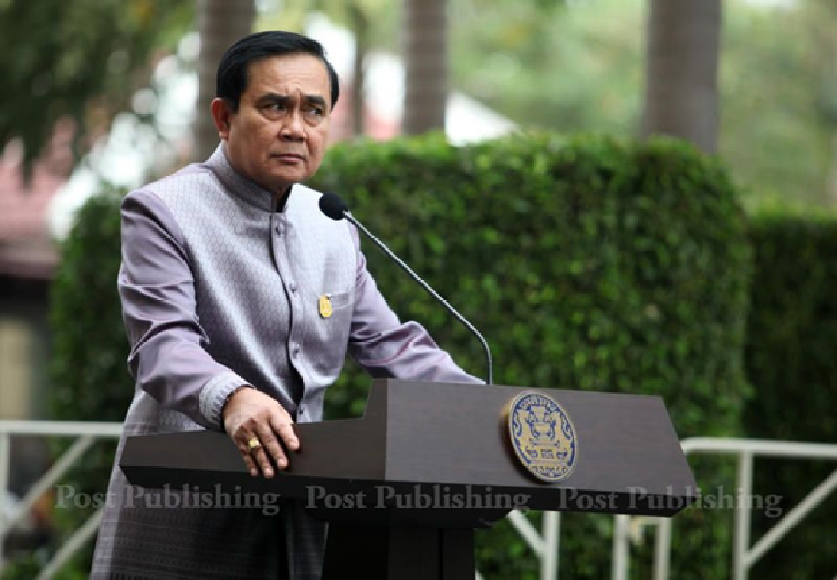 Prayut demands peace and quiet