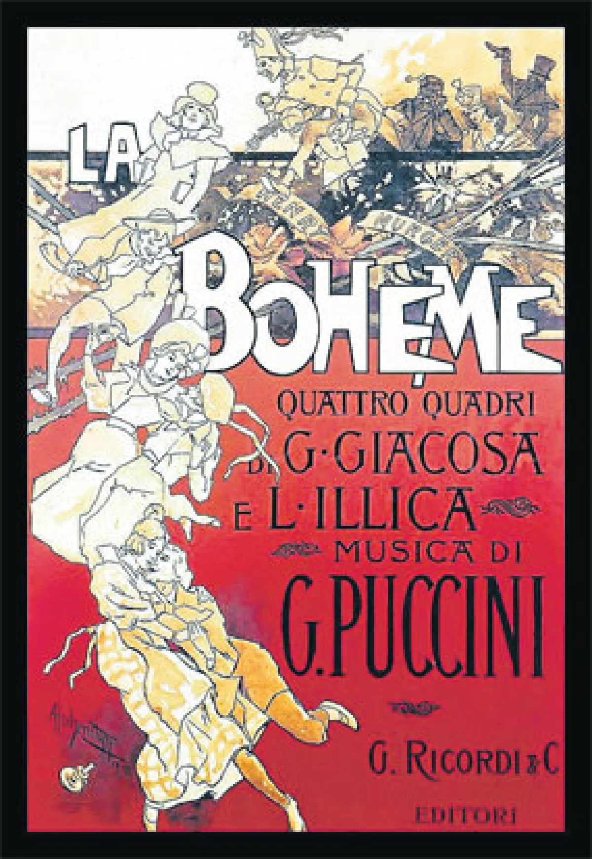 1 ก.พ. 1896 La bohemeของ ปุคชินีแสดงรอบปฐมทัศน์