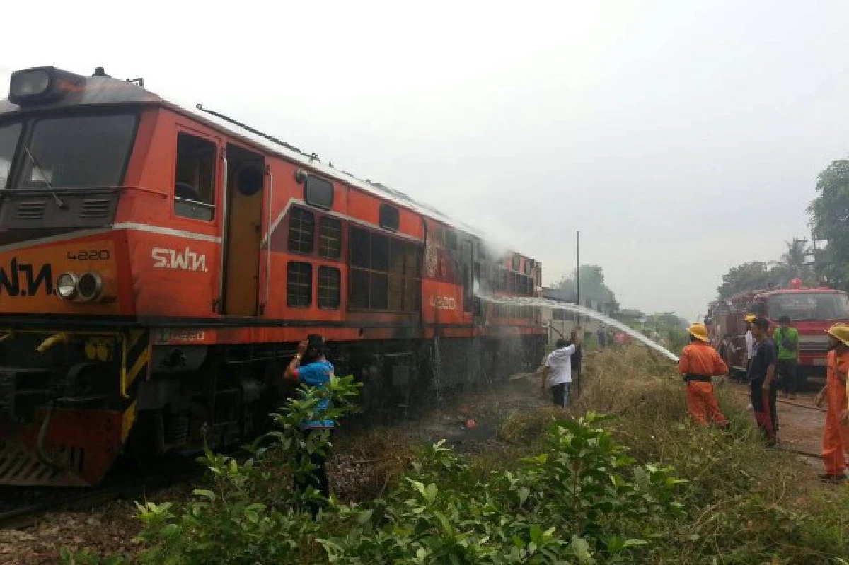 ไฟไหม้หัวรถจักรขบวนโอเรียนท์เอ็กส์เพรส