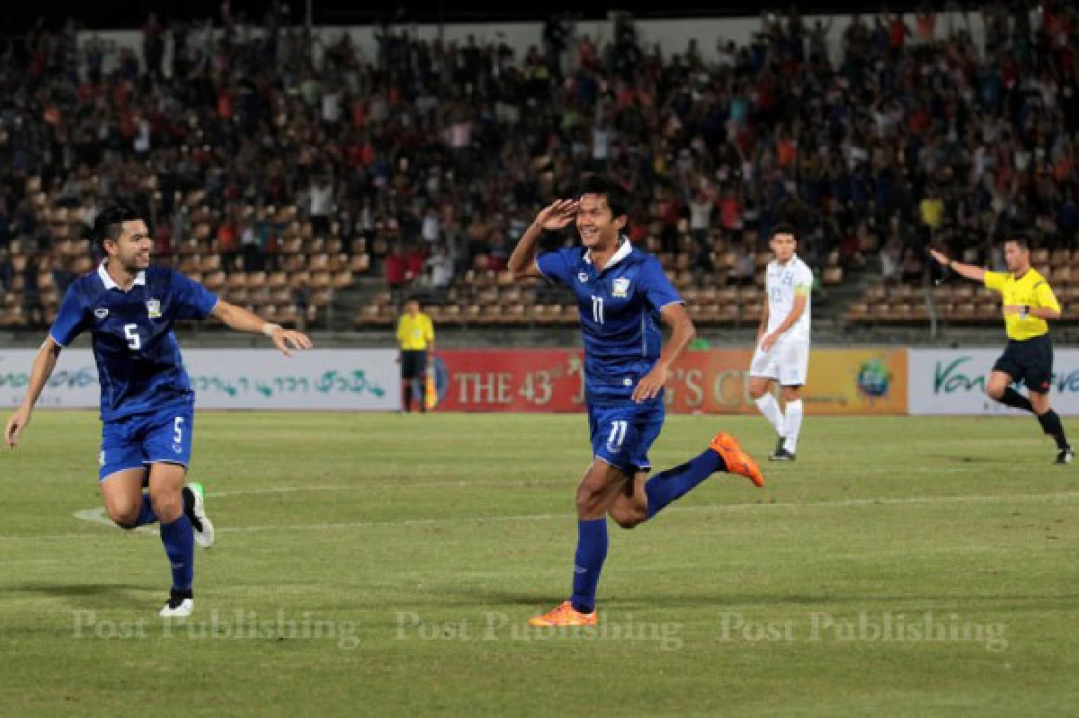 ช้างศึกแซงฮอนดูรัส3-1รั้งจ่าฝูงคิงส์คัพ