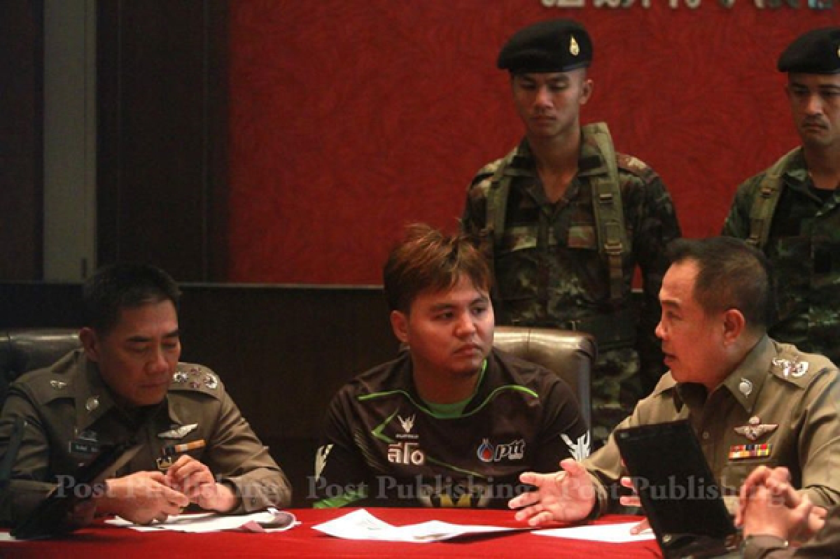 Royal forgery suspect questioned
