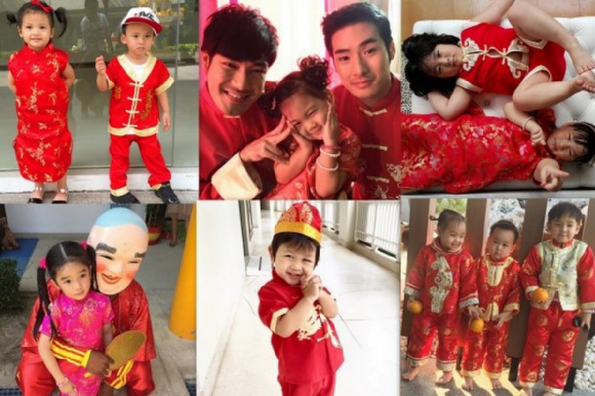 น่ารักได้อีก!ซุปตาร์เด็กพาเหรดแต่งชุดแดง รอรับอั่งเปา น่ารักได้อีก!ซุปตาร์เด็กพาเหรดแต่งชุดแดง รอรับอั่งเปา