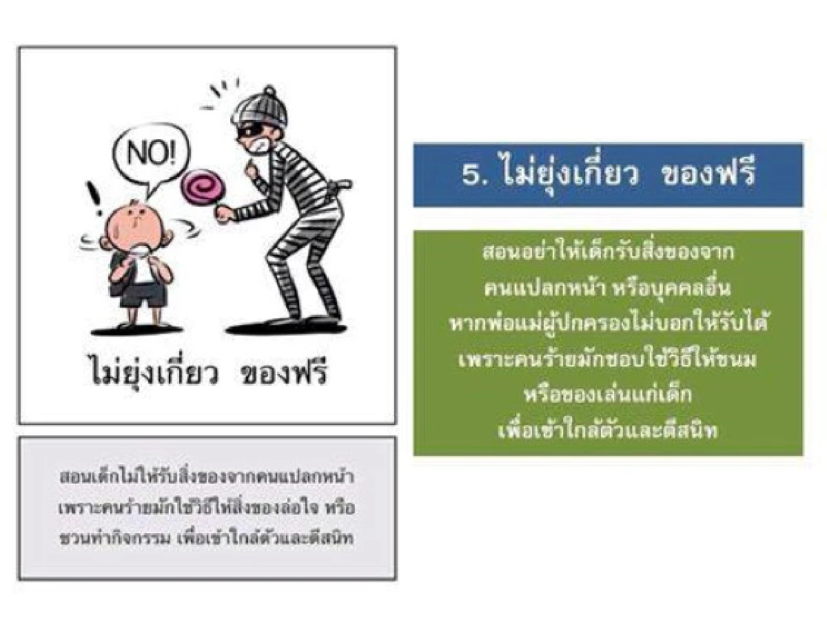 เตรียมแจกโปสเตอร์การ์ตูนป้องกันเด็กหายให้รร.ทั่วประเทศ