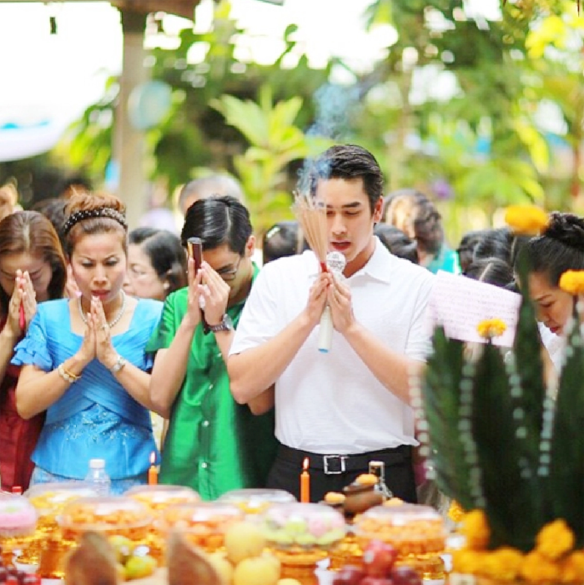 ฉลองเรียนจบ!"ณเดชน์"ร่วมงานบายศรีสู่ขวัญที่บ้านเกิด