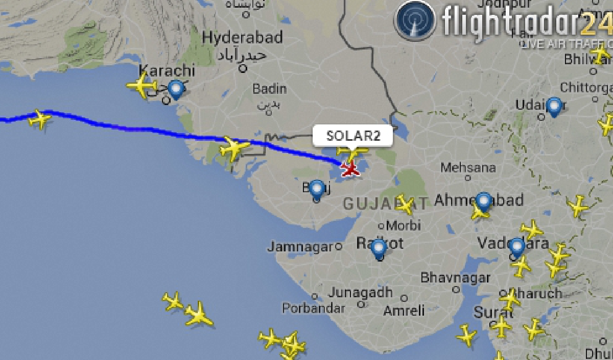 Solar-powered plane: Welcome to India (UPDATED)