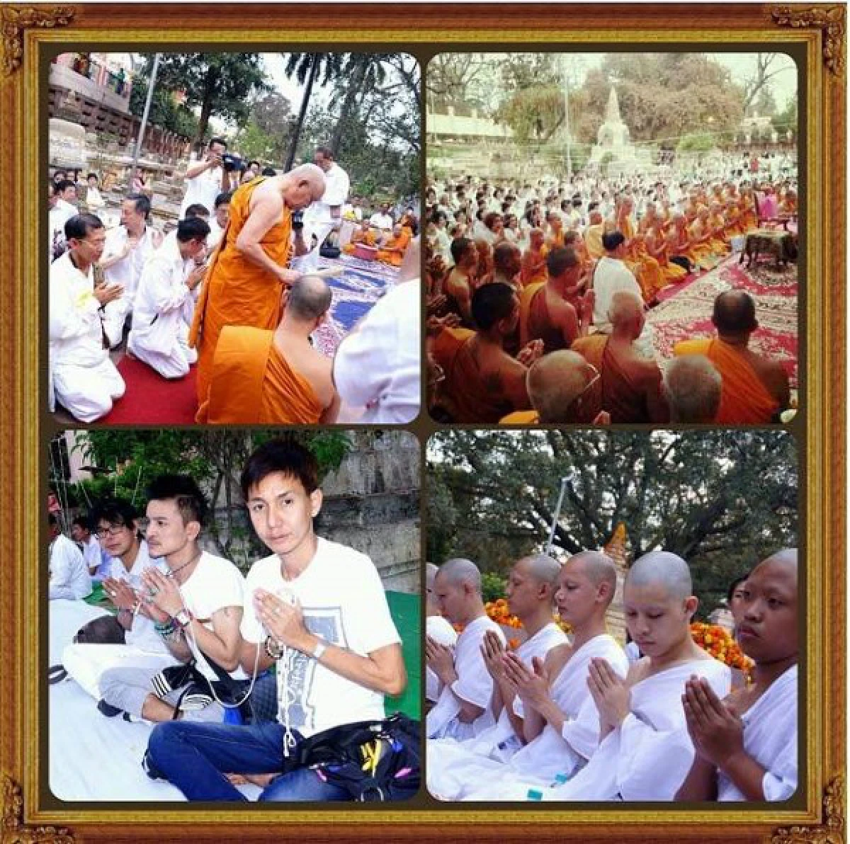 พระแจ๊สบวชอีกรอบในธรรมยุติกนิกายที่อินเดีย