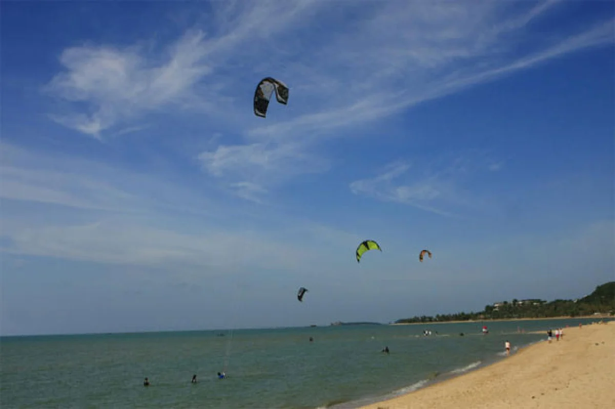 ไคท์เซิร์ฟ ปล่อยให้ลมพาไป