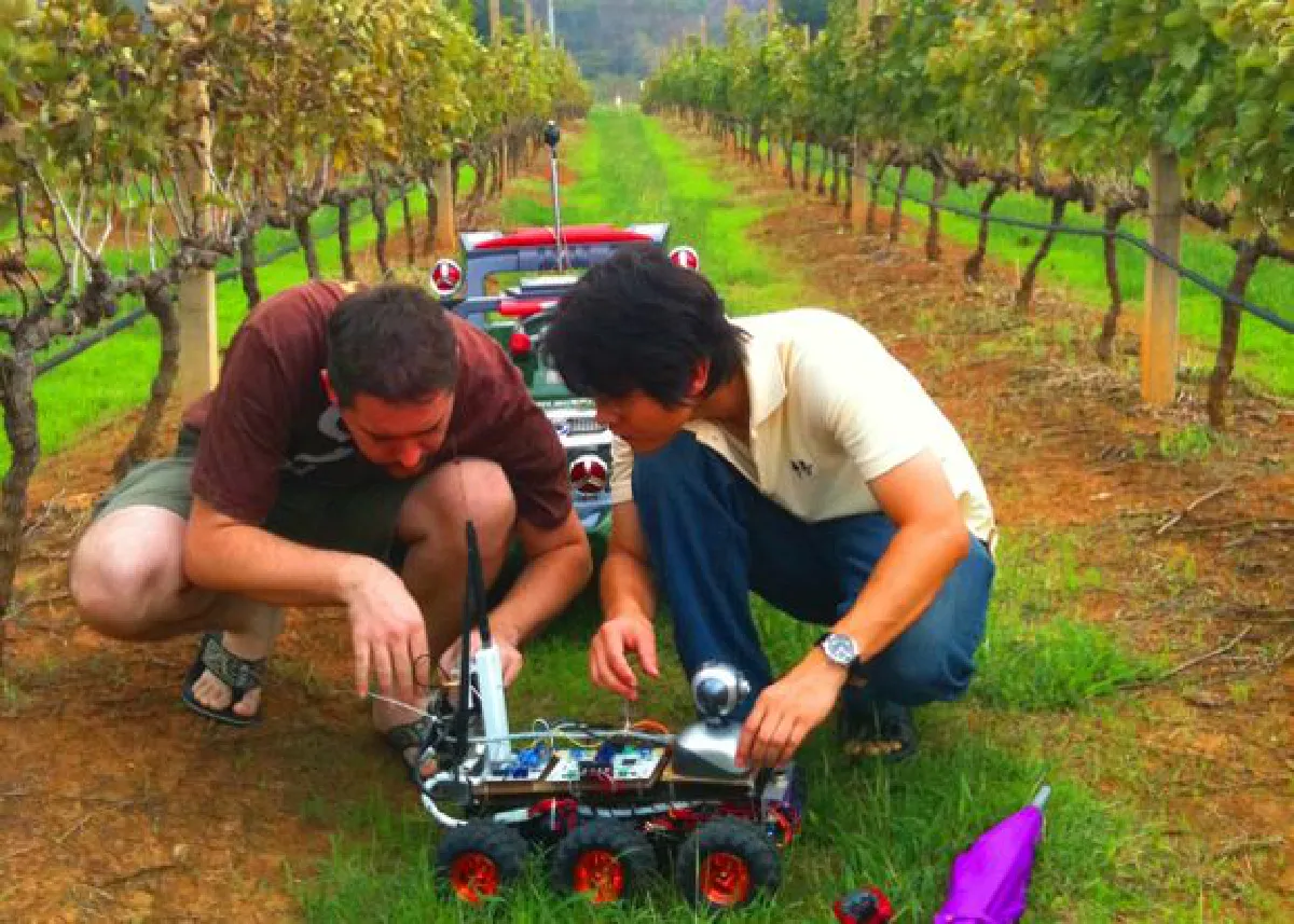 Farming with robots & drones