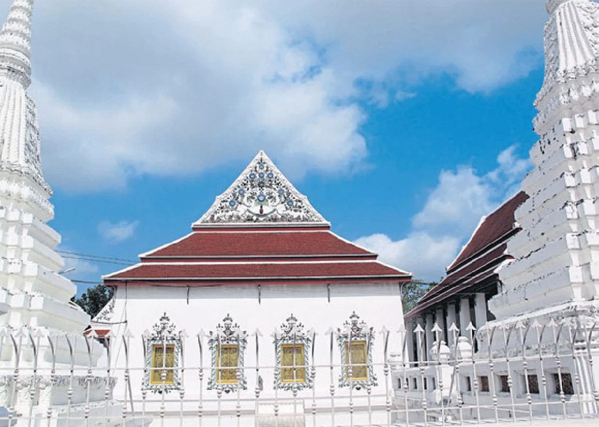 พิธีเผาศพพระมอญ ที่วัดไพชยนต์ ปากลัด