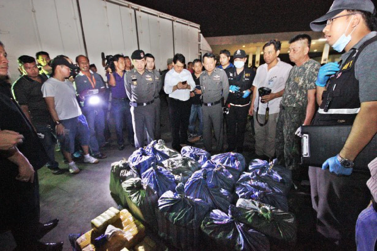 ผงะ!พบยาบ้าเกือบ3ล้านเม็ดซุกรถห้องเย็นบรรทุกผัก