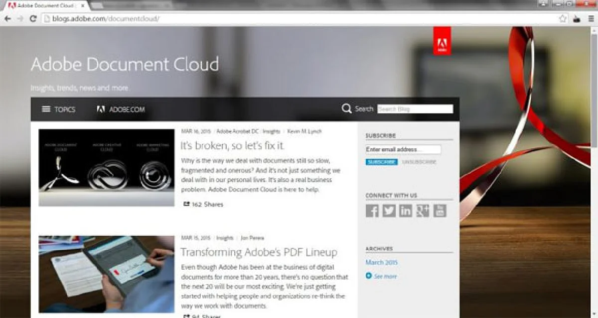 Document Cloud เมื่อเอกสารไม่ได้อยู่บนกระดาษ