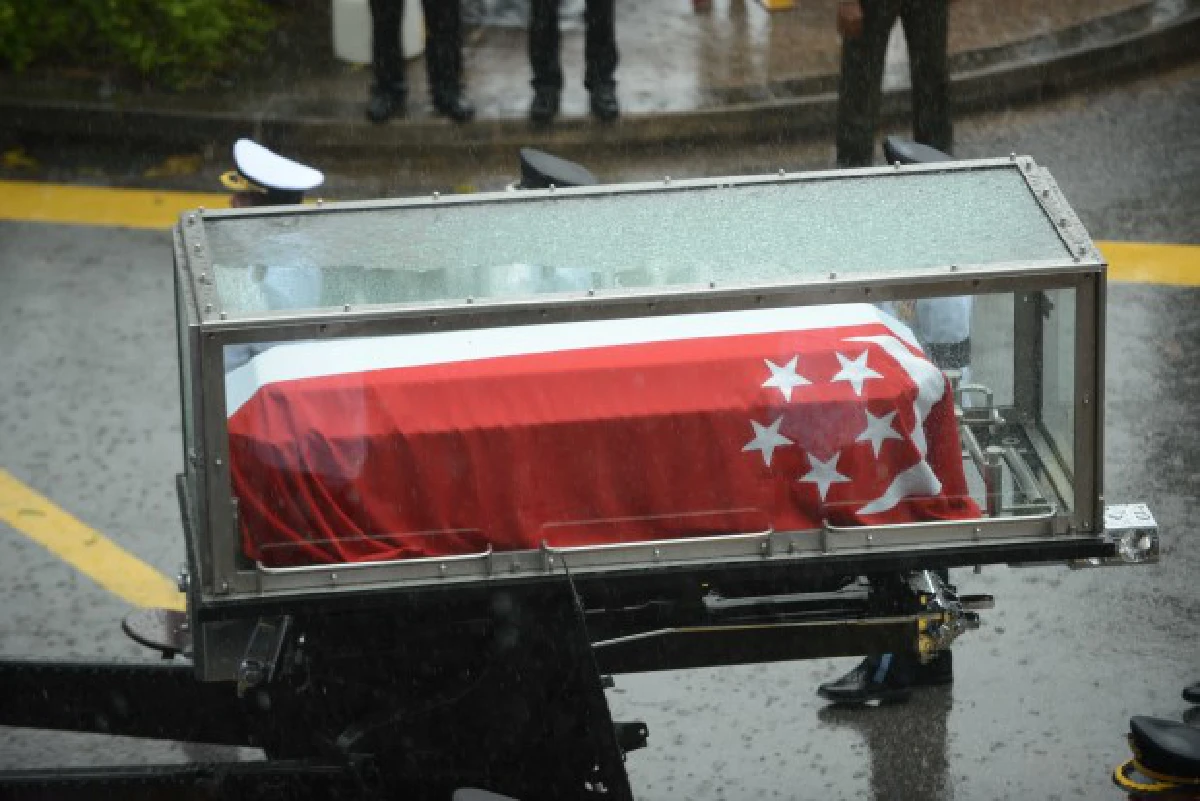 สิงคโปร์จัดรัฐพิธีศพ "ลีกวนยู"