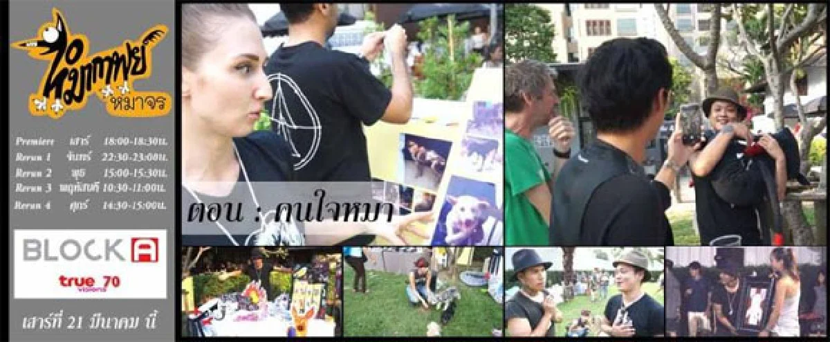 หมากาพย์หมาจร ภาพสะท้อนของคนรักสัตว์