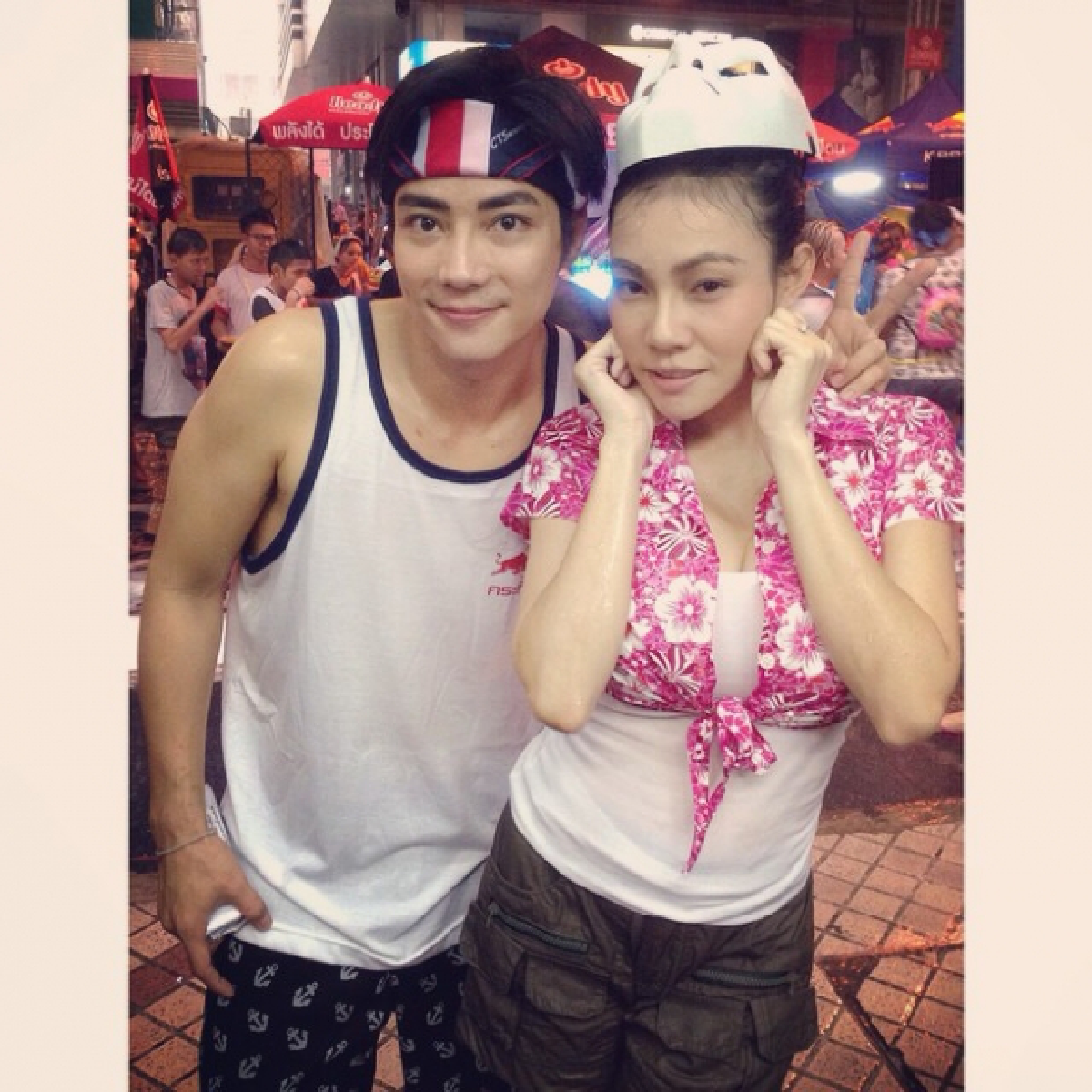 มันส์สาด!รวมภาพดาราเล่นน้ำ ชุ่มฉ่ำในวันสงกรานต์