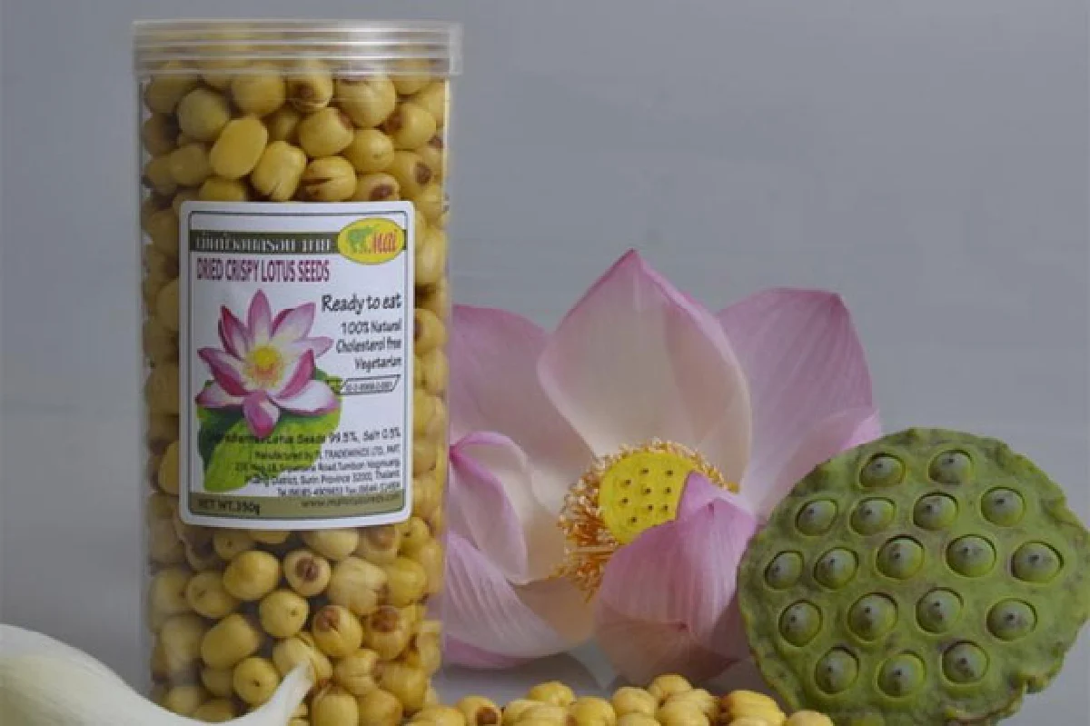 เม็ดบัวอบกรอบ ‘มาย’ สแน็กไทยเพื่อสุขภาพ