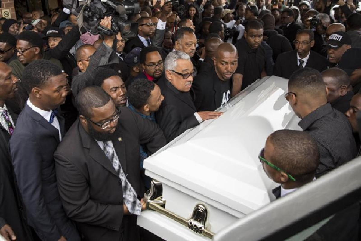 Riots in Baltimore over alleged police brutality against blacks
