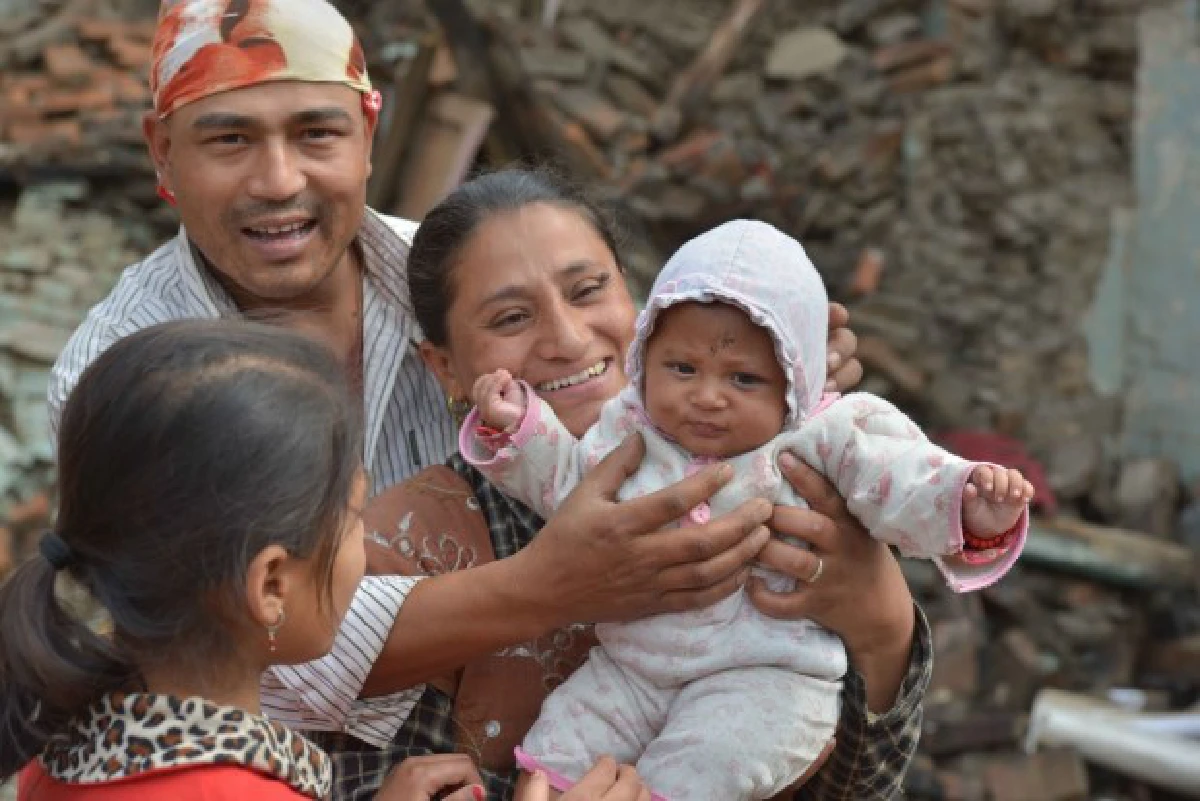 ทารกผู้รอดชีวิต ตัวแทนแห่ง'ความหวัง'ของชาวเนปาล