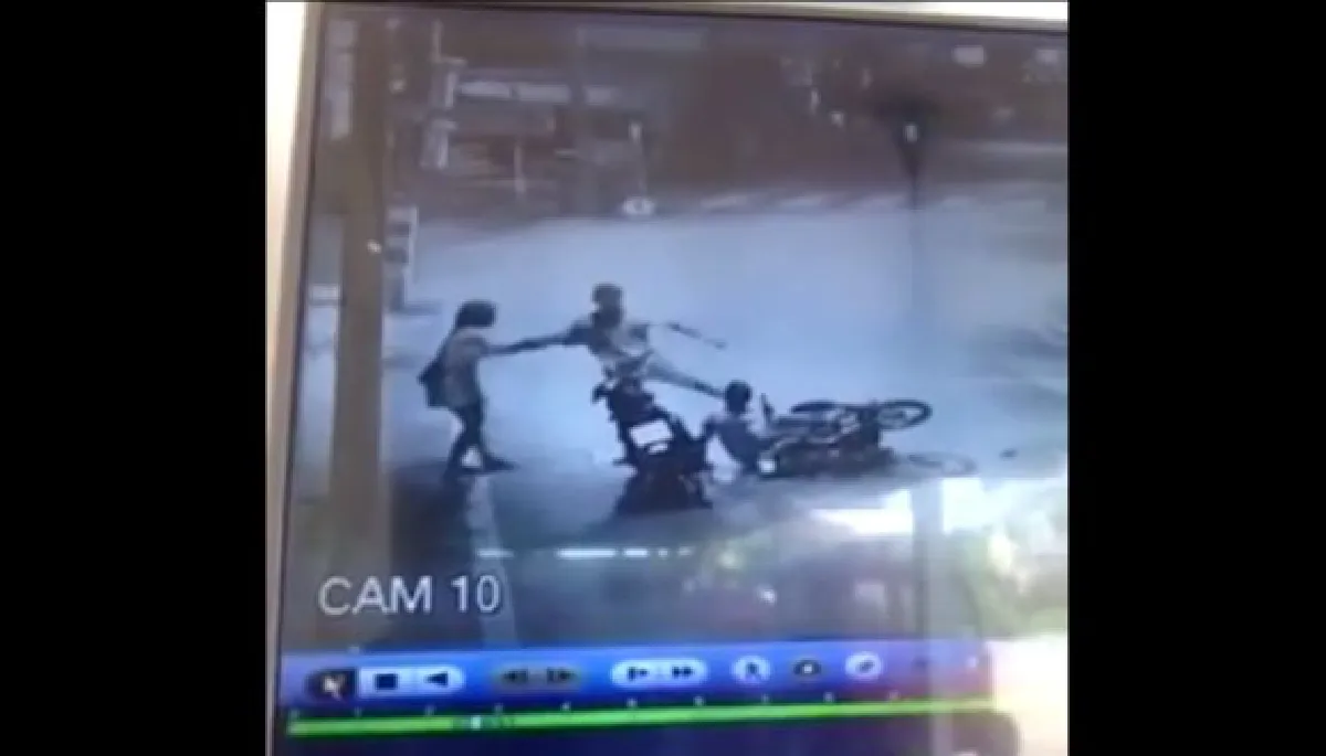 UPDATE: Kicked to death on CCTV video (suspect surrenders)