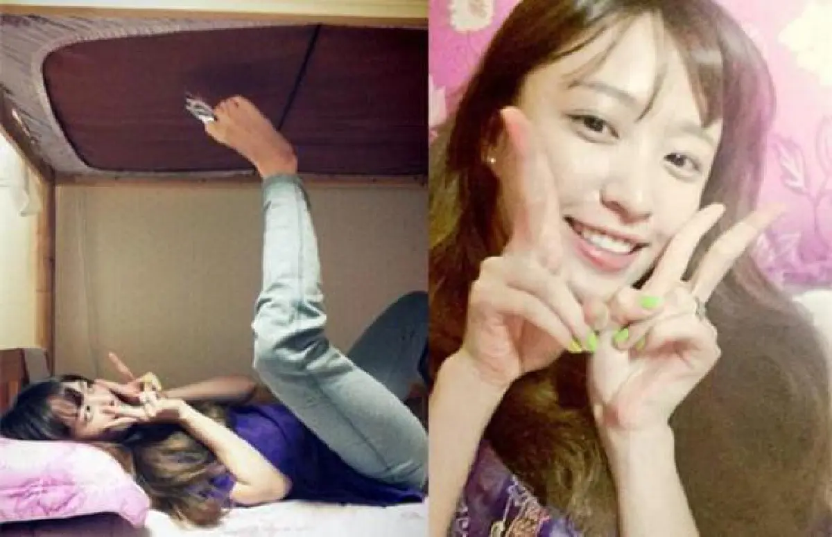 เทรนด์ใหม่สาวเอเชีย! ใช้เท้าหนีบมือถือ-ถ่ายเซลฟี่ (ชมภาพ)