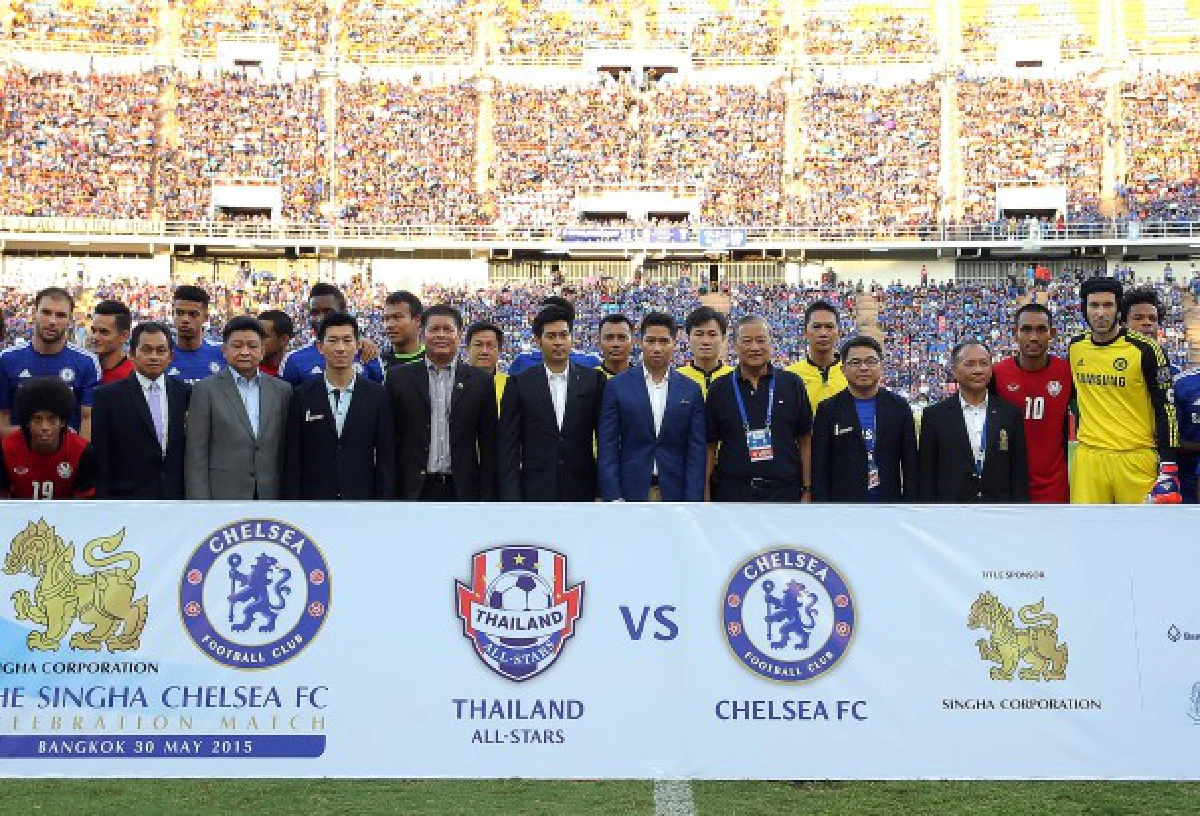 เชลซีเฉือนไทยออลสตาร์ 1-0 แมตช์กระชับมิตร (มีคลิป)