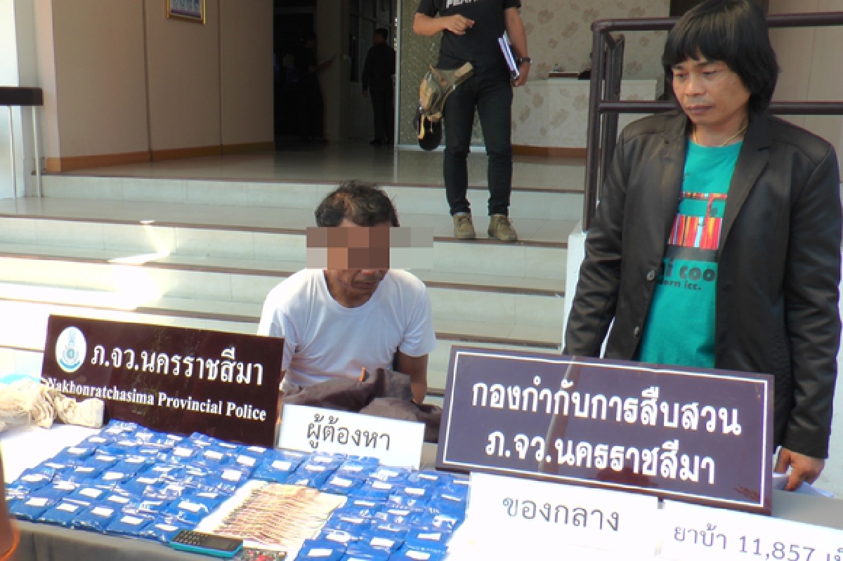 ตามรวบแก๊งขนยาบ้าจากสกลนครจนมุมที่โคราช ตามรวบแก๊งขนยาบ้าจากสกลนครจนมุมที่โคราช