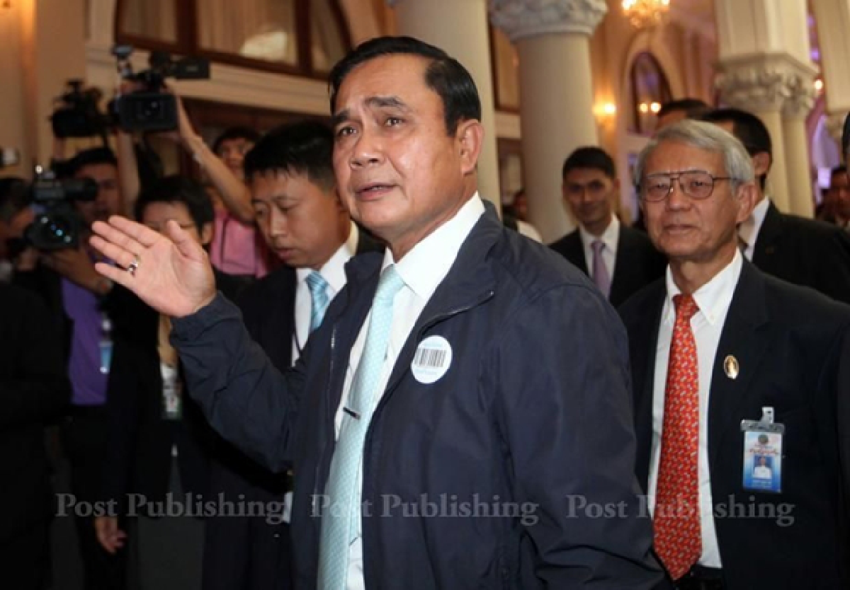 Prayut open to staying longer