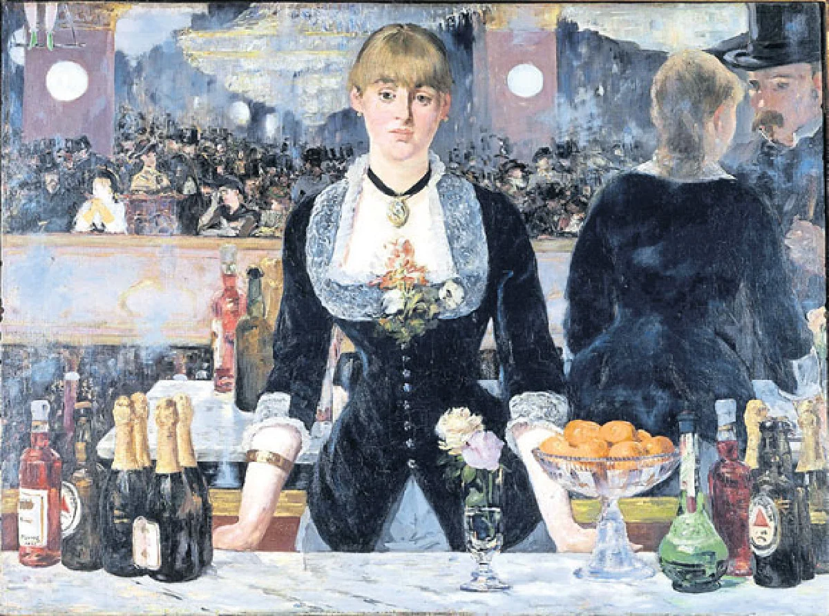 สาวบาร์ และเอดูอาร์ด มาเนต์