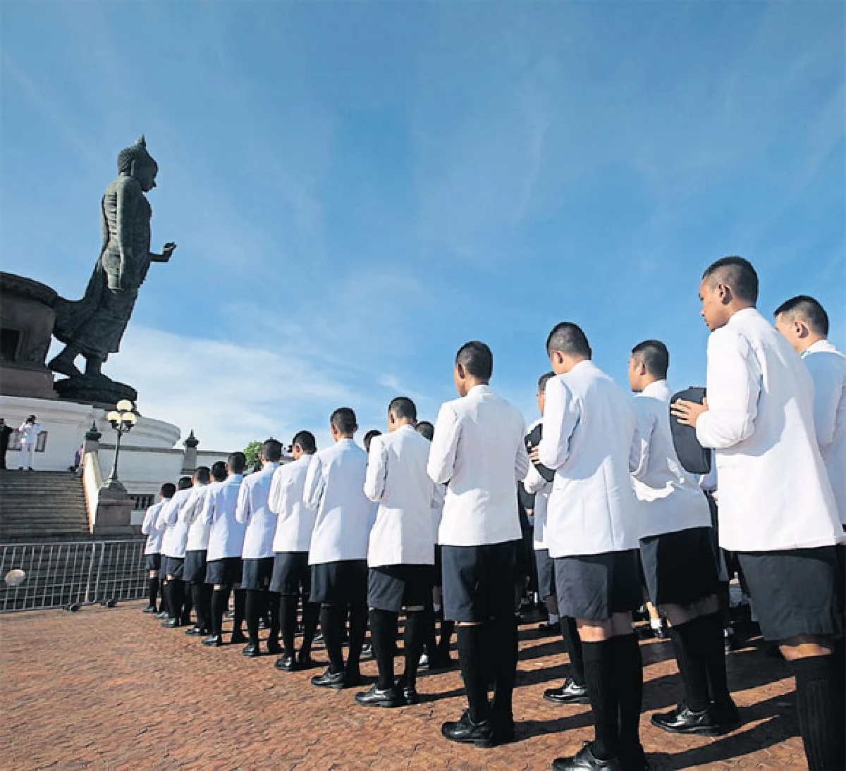 ผู้คน เทศกาลที่พุทธมณฑล