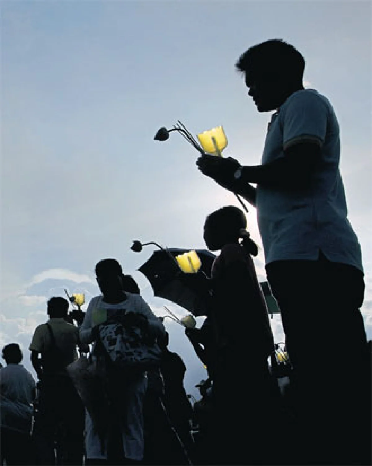 ผู้คน เทศกาลที่พุทธมณฑล