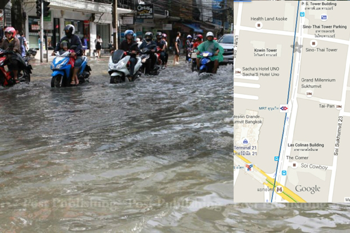 Heavy overnight rain prompts social media clash (Updated)