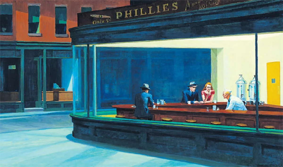 เอดเวิร์ด ฮอปเปอร์ มุมเหงาๆ ของอเมริกันชน