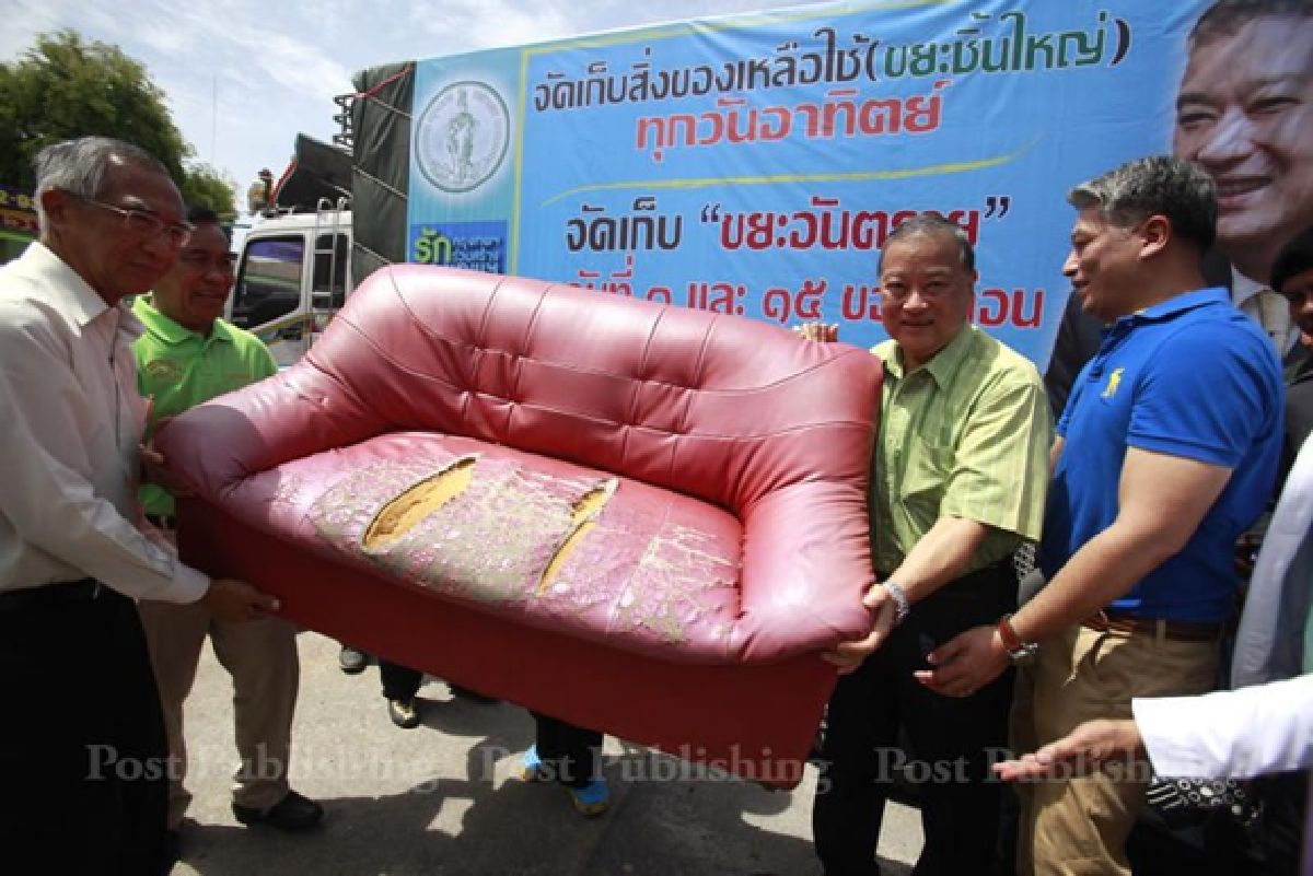 BKK Governor: Rubbish-free drains to help prevent floods